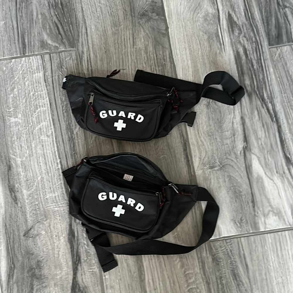 2 Guard Fannie Packs with adjustable straps